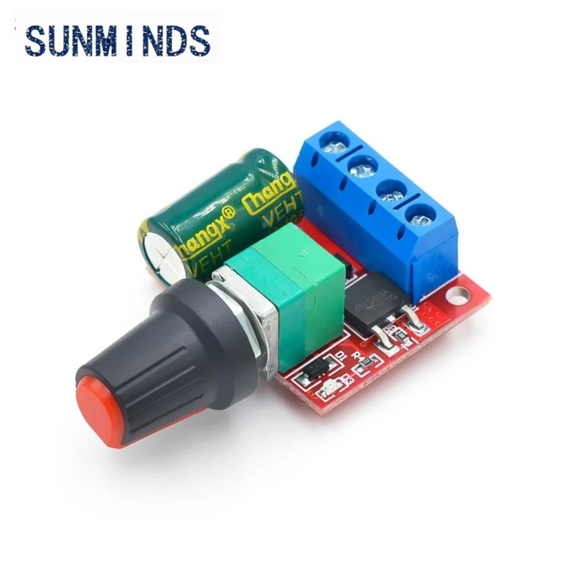 DC 1.8V-35V 2A 3A 5A 10A 30W 80W 90W PWM Motor Speed Controller Low Voltage Motor Speed Controller PWM Adjustable Drive Module