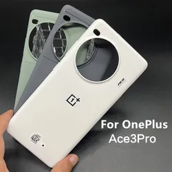 For OnePlus Ace 3 Pro Original Case Ultra Slim Soft Back Case Shockproof Matte Luxury Rubber Skin Cover Funda