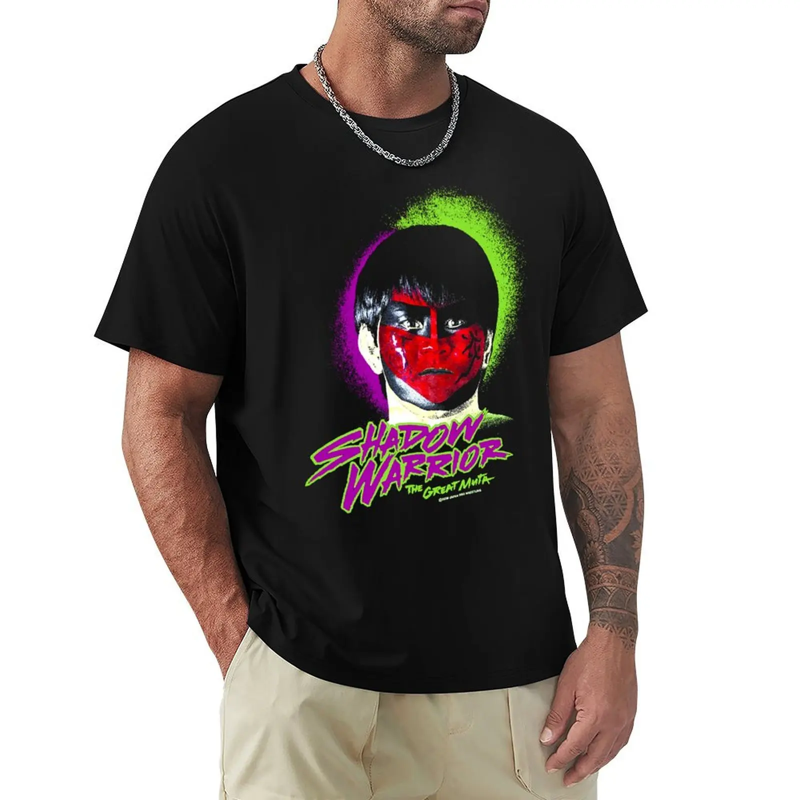 The Great Muta - Shadow Warrior - WCW NWA T-Shirt Festive Simple T-Shirt