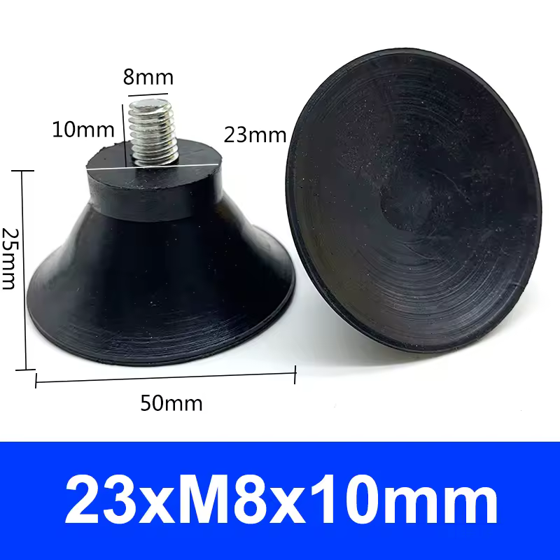 Rubber Adjustable Feet Pad With Screw M6 M8 M10 Table Chair Balck Leveling Foot Pad Furniture Leg Anti-shock Protections - Image 17