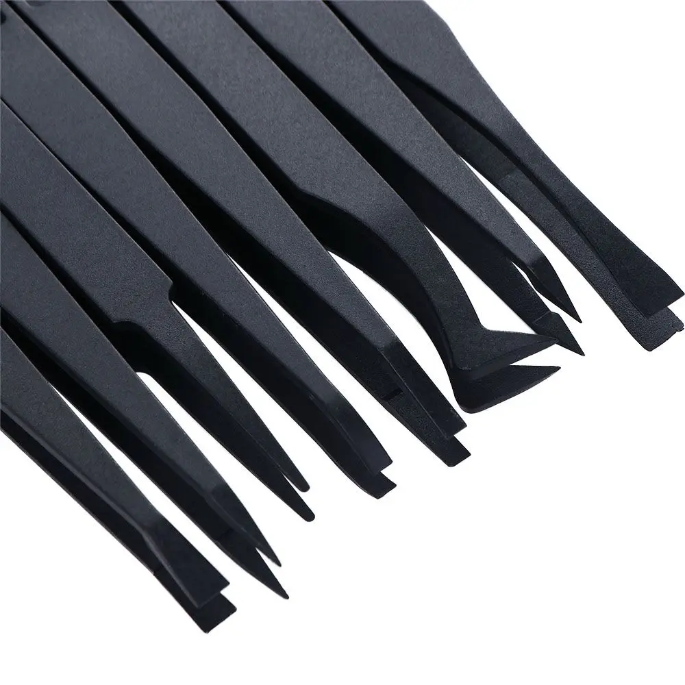 

Magnetic Carbon Fiber Curved Straight Home Working For Electronics Precision Tweezers Maintenance Tools Repair Tools DIY Tools