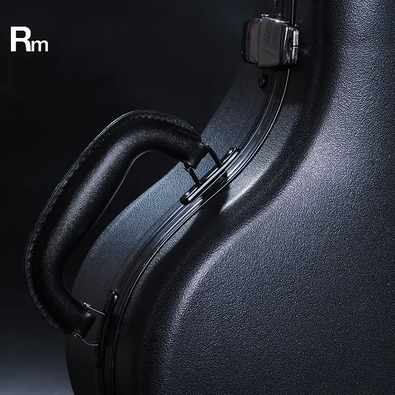 High Grade ABS Guitar Case for 39 Inch Classical and 41 Inch Folk Acoustic Guitars Universal Hard Shell Protective Box Anti