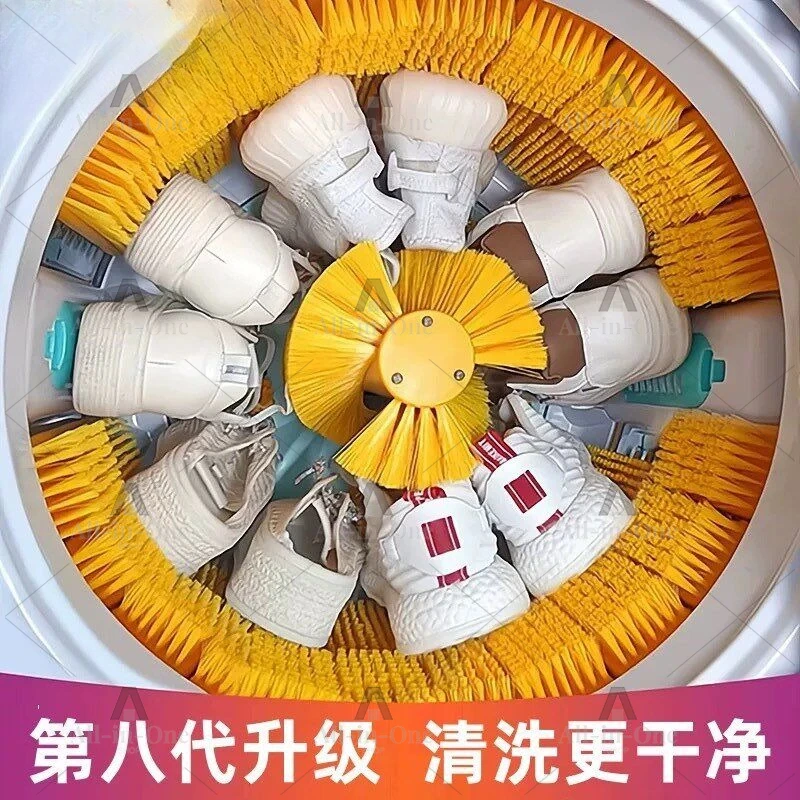Household Shoe Washing Machine Full Wall Brush Small Shoe Brushing Machine Elution Integrated Automatic Laundry Socks Lazy
