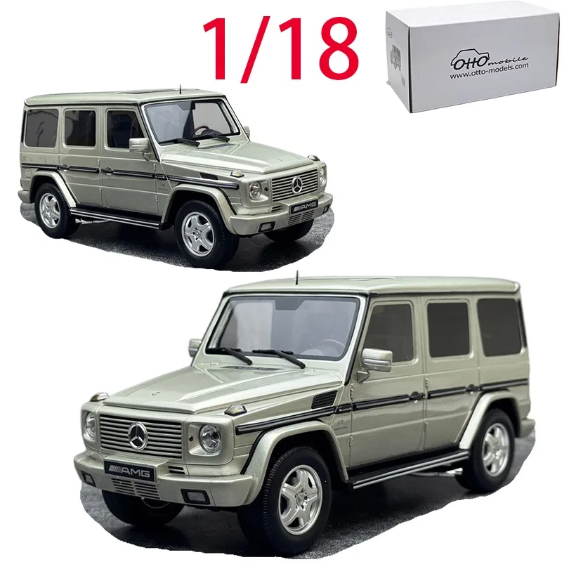 

OTTO Diecast 1/18 Scale Mercedes Resin Car Model Mercedes G55 AMG 2003 Play Vehicles Toys for Boys Original Box Collection