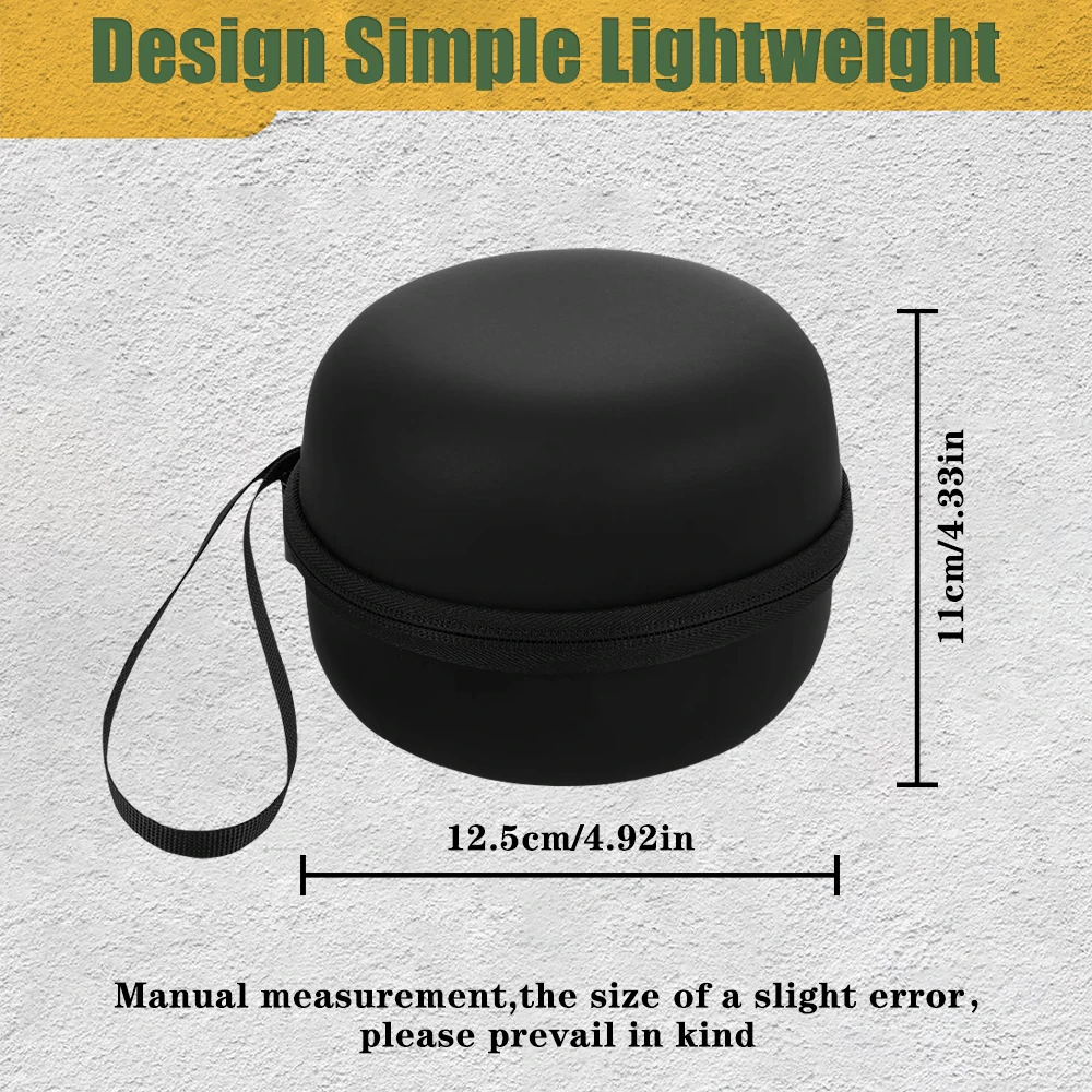 Noise-Canceling Headset Box Tactical Earmuffs Storage Bag,For Travel Sports Cycling Hard Protection Case Fit Foldable Headphones