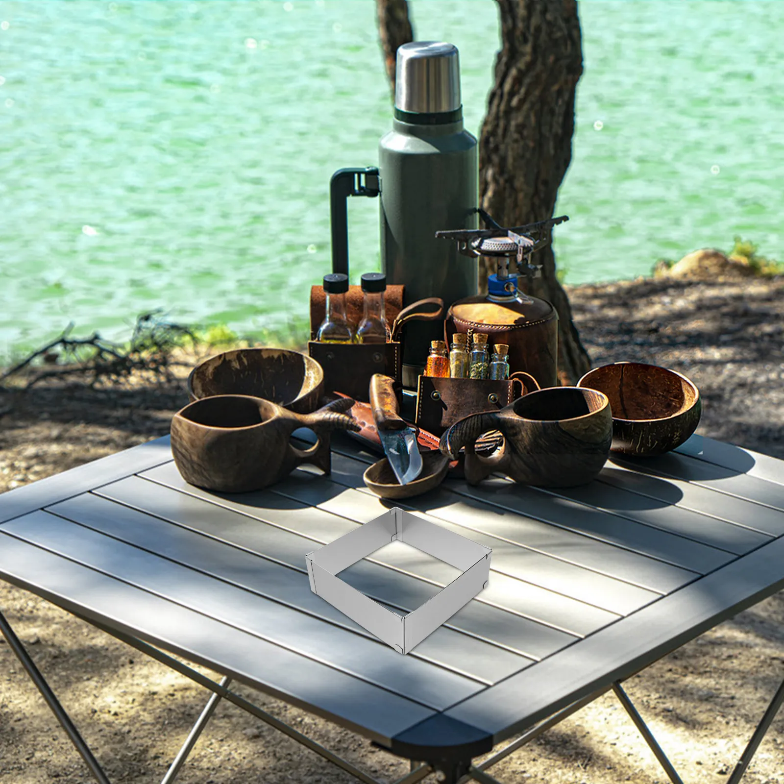 Camping Stove Wind Guard Stain - đánh giá và giá Camping Cooking Wind Blocker