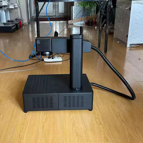 Lightburn JPT MOPA M7 60W 100W Fiber Laser Color Marking Machine Metal Stainless Steel Gold Silver Ring Jewelry Engraving EZCAD2