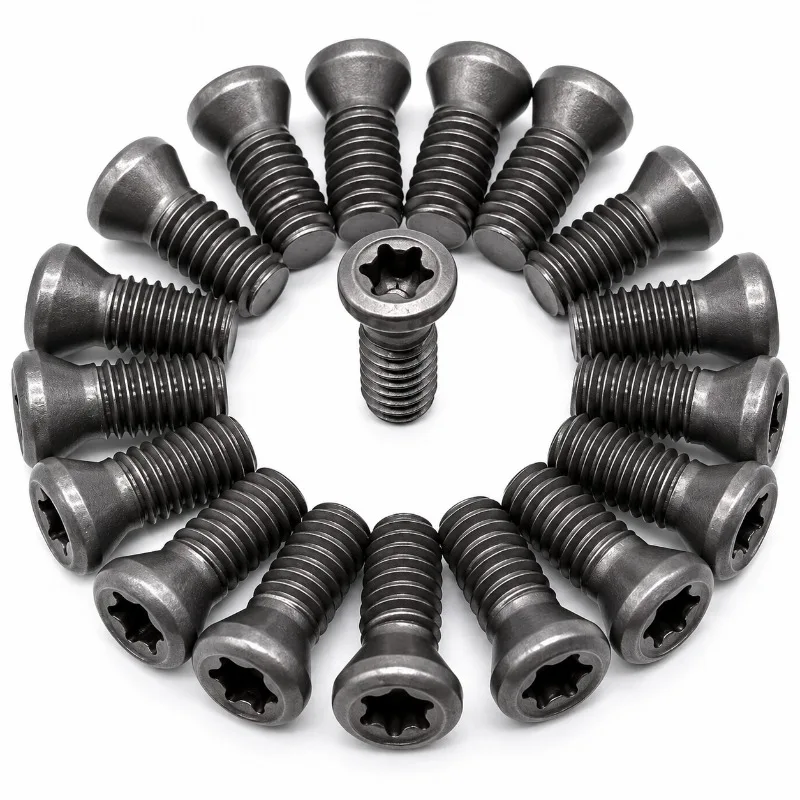 Torx Insert Screws M1.5-M6 Carbide Insert Screws CNC Lathe Turning Tool Holder Replacement Fastener for Cutters