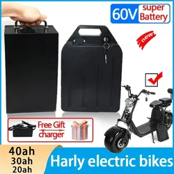 20ah 30ah 40ah 60V Lithium Battery pack For Electric motorcycle 18650 CELL 300-1000W use for Citycoco Scooter Bicycle Tax-free