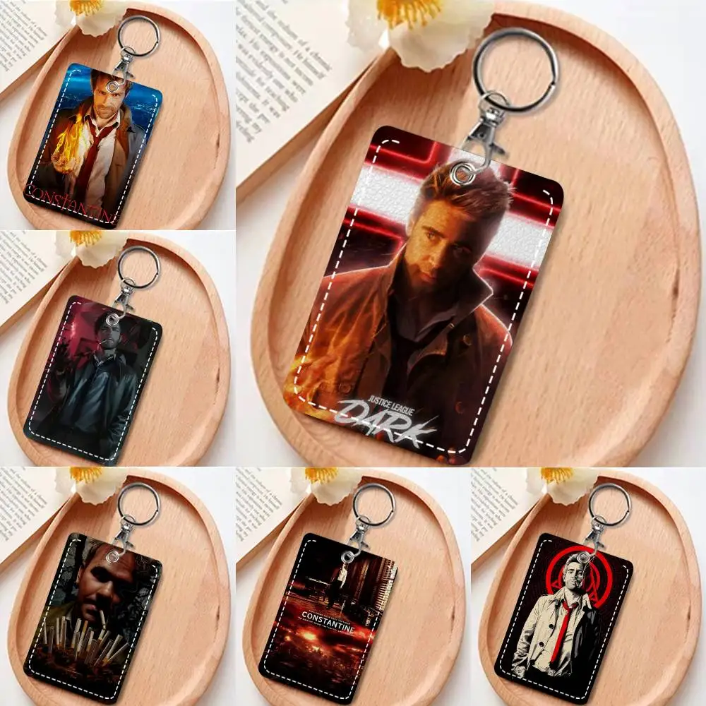 

Кожаный брелок-картхолдер для карт доступа «Константин» с кольцом для ключей