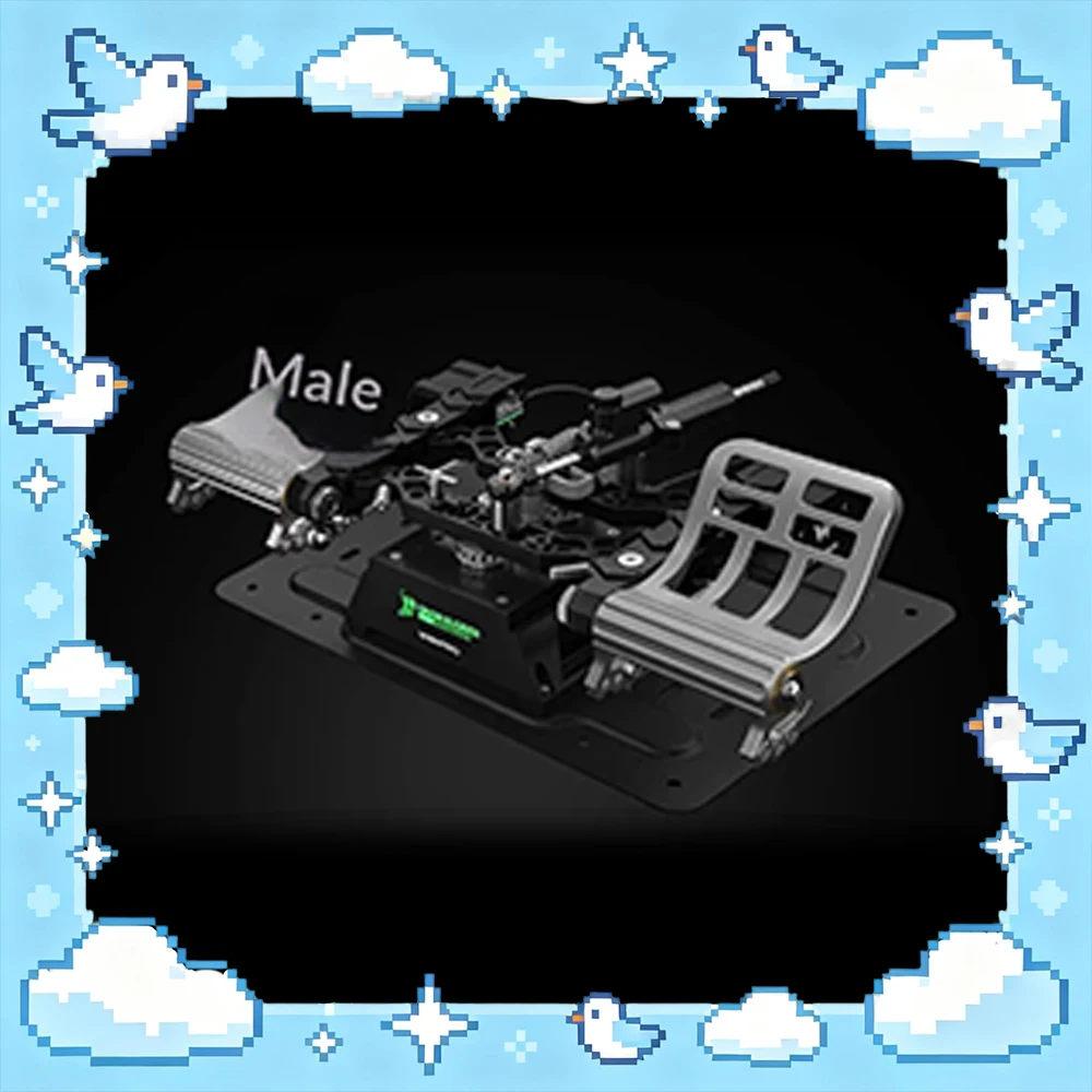 

Металлический педальный руль WINCTRL Orion с полной подвижной конструкцией, амортизацией и функцией предотвращения столкновений для авиасимуляторов, идеально подходит для подарков.