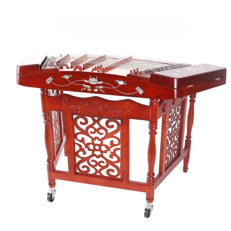 Rosewood Yangqin Professional Traditional Yang Qin Adult Beginners Performance Percussion Instruments Chinese Folk Yangqin