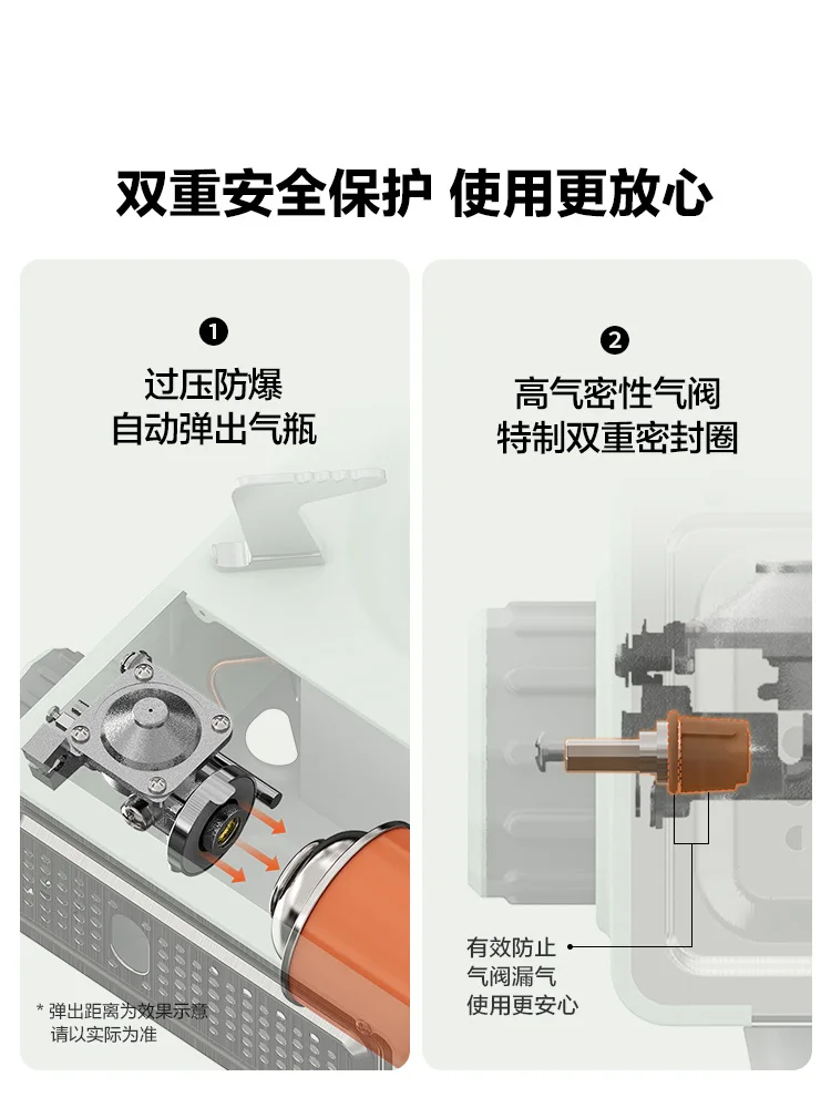 Cassette Stove Outdoor Portable Mini Cass Camping Barbecue Field Card Magnetic Household Oven customizable