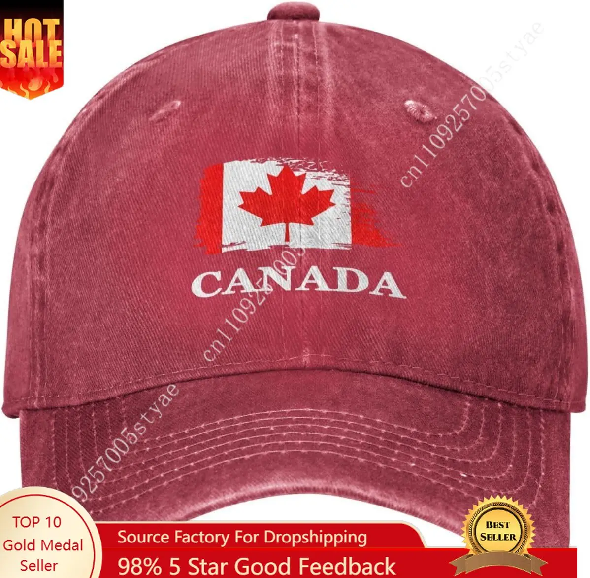 

Canada Flag Hat Man Woman Baseball Cap Fashion Sunhat Adjustable Dad Hats Casual Trucker Caps for Running Outdoor Snapback Hat