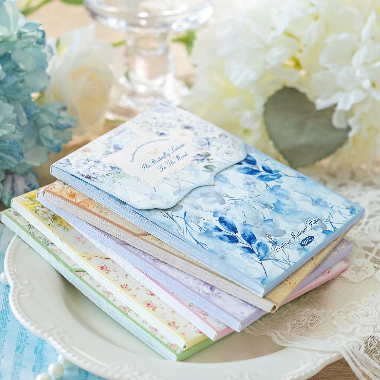 

6packs/LOT Qingfeng Flower Season series cute lovely retro decorative Paper memo pad