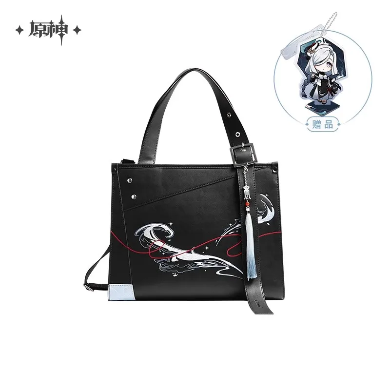 

[Genuine] Shenhe Bag MiHoYo Official Original Genshin Impact Shenhe Theme Impression Bag Doujin Cosplay Tote Bag Birthday Gifts