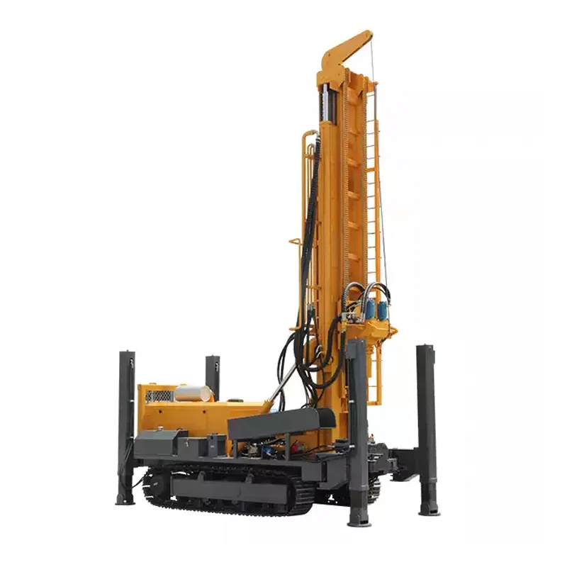 Crawler Borehole Mining Pneumatic Water Well Drilling Rig Machine Prices Hydraulic Diesel Water Well Rock Drill Rig Machine