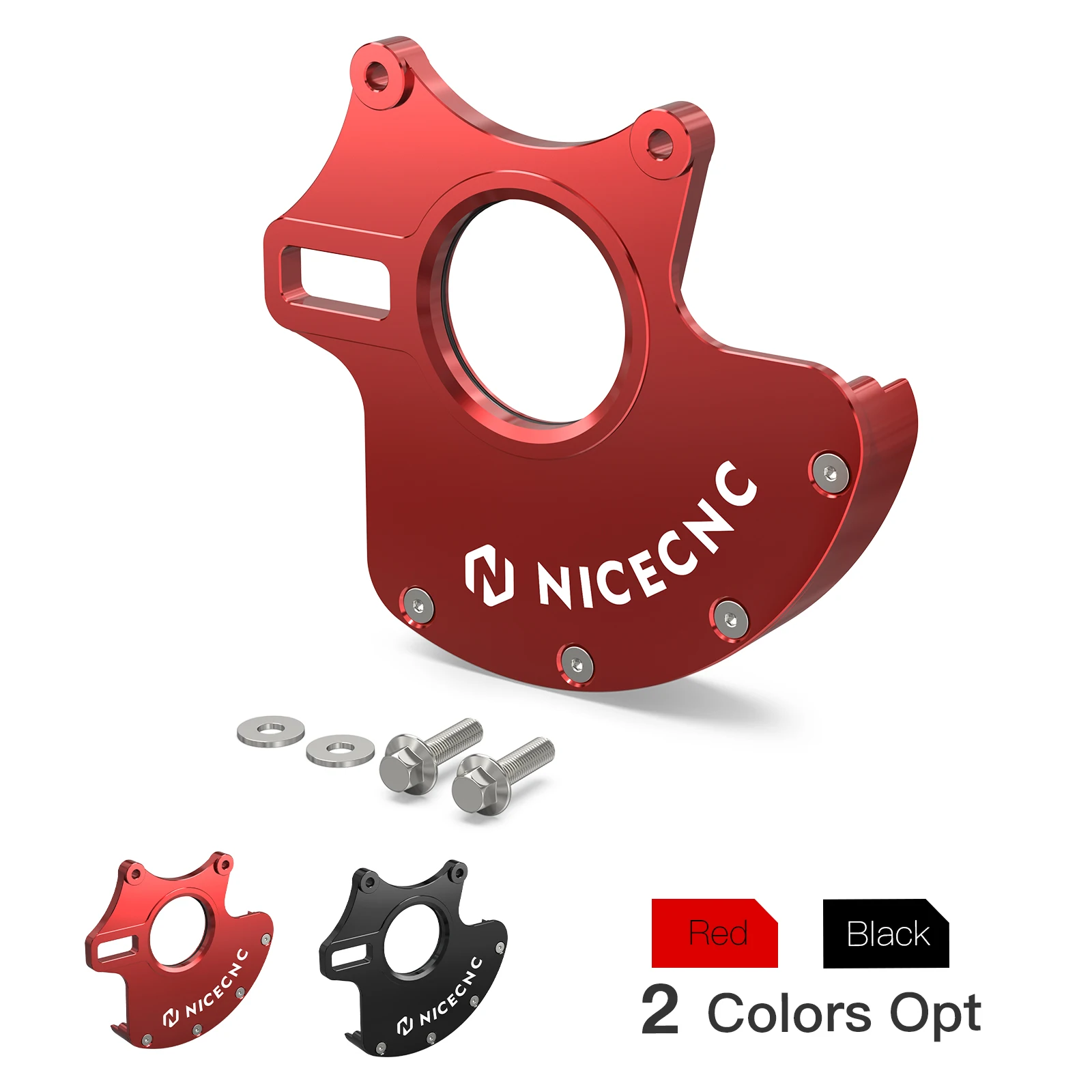 

For Honda ATV TRX450R Rear Caliper Bracket Rotor Guard #43211-HP1-000 Aluminum For HONDA TRX 450R 450ER TRX TRX450ER