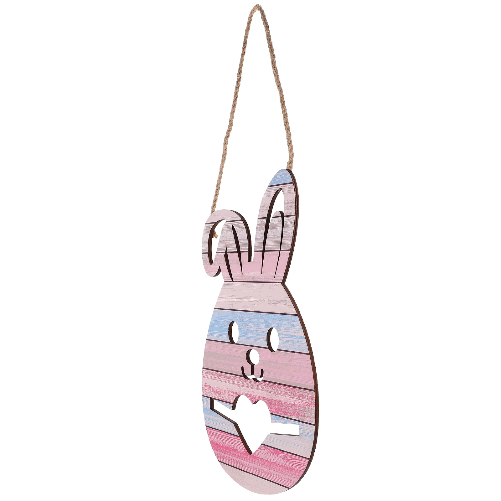 

Wooden Door Sign Plaque Easter Rabbit Decor Home Wall Decorations Festive Hanging Signs Durability Longevity