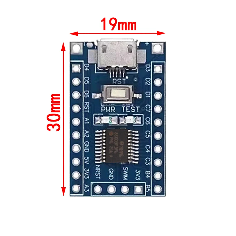 STM8S003F3P6 STM8S103F3P6 Module ARM STM8 Development Board Minimum System Board TYPE-C STM8S STM8 for Arduino