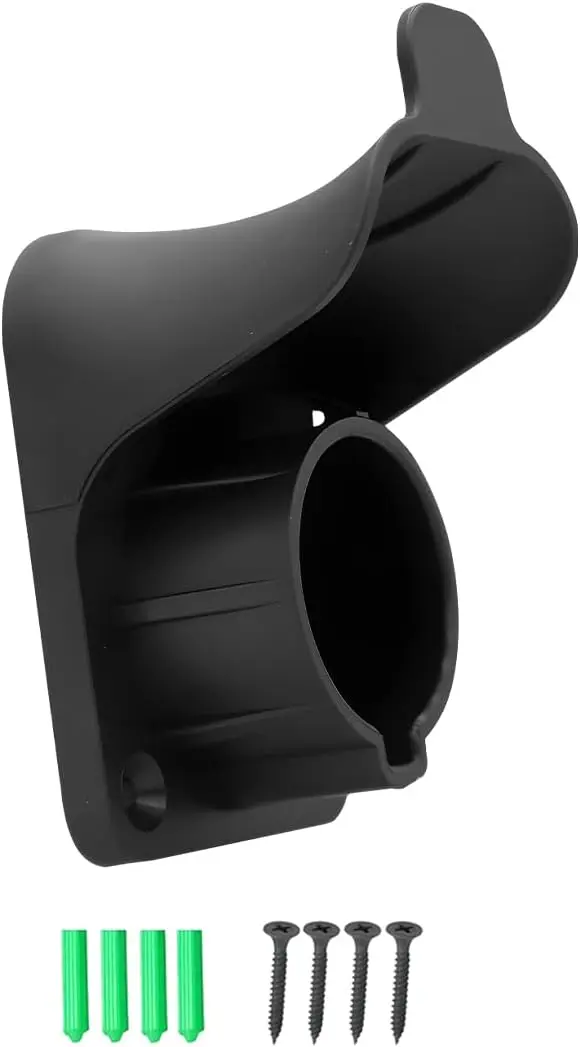 

Space-Saving EV Charger Holder, J1772 Wall Mount, Waterproof & Universal