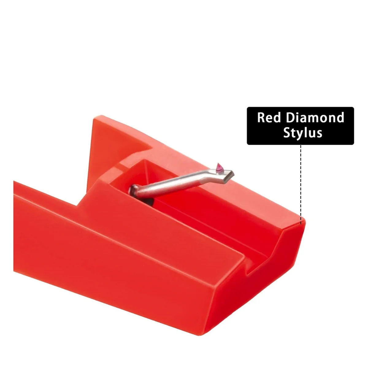 

A002 2pack Turntable Needle Record Player Stylus Replacement for ION ICT04RS - IONTTUSB10, ITTCD10, LPDock, LP2CD, LP2Flash