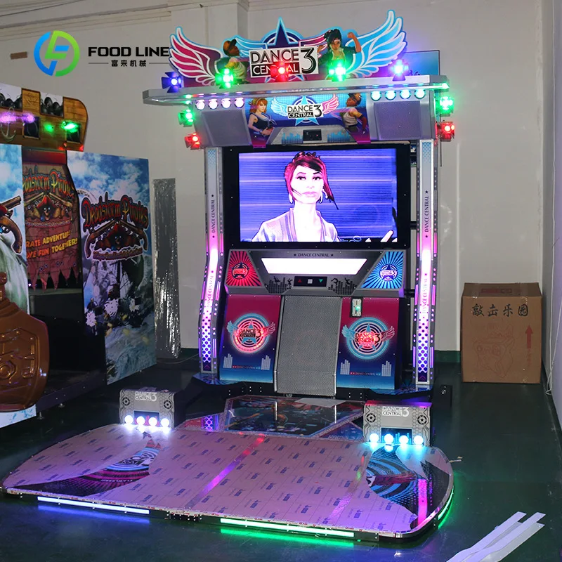Customized 2 Players for Entertainment Dance Arcade Machine for Sale Dance Game Machine
