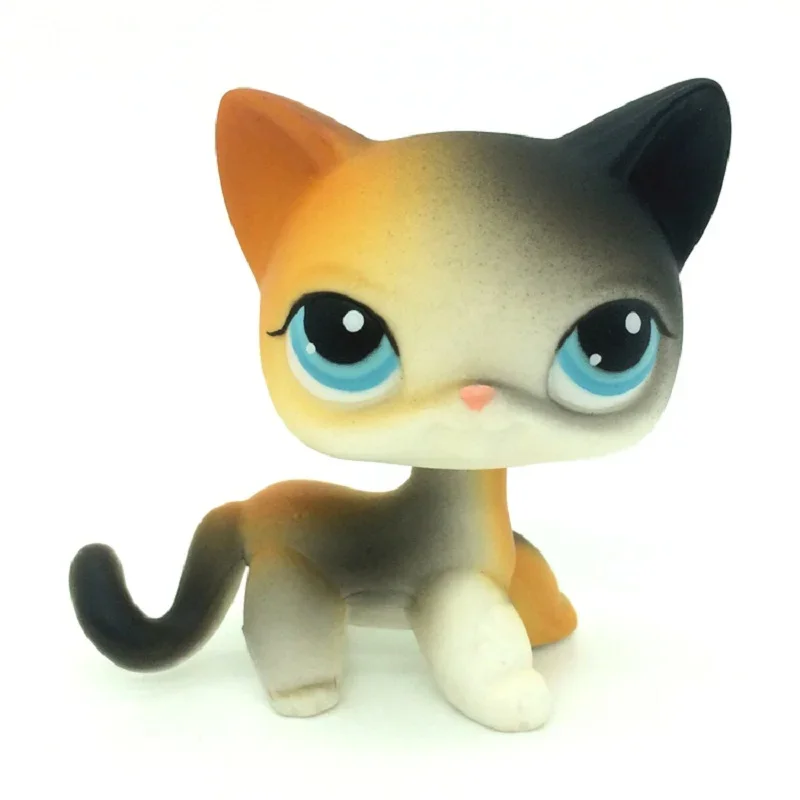 LPS Pet Shop Toys Dolls Short Hair Cat Collection Stand Action Figures High Quality littlest Model Toys Gifts Cosplay Toys