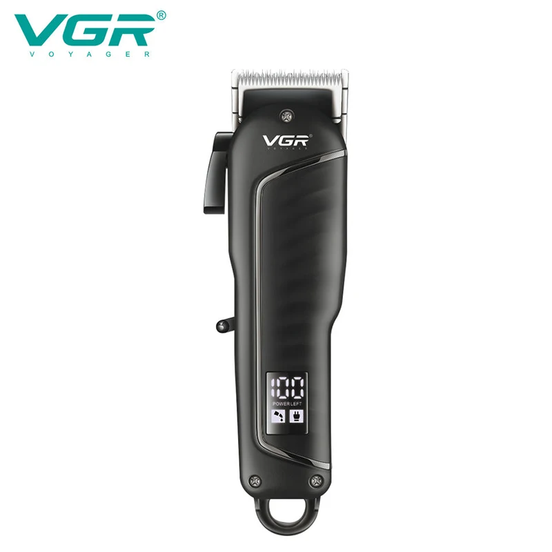 VGR V-683 Hair Cutting Machine Electric Trimmer Professional Powerful Cordless Rechargeable Barber Hair Clipper For Salon Barber