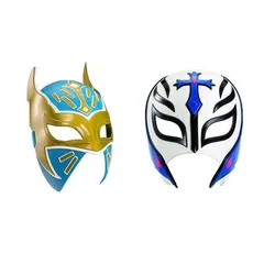 Mattels Wrestler Plastic Ring Wrestler Mask Rael Sinkara Action Figure Character Accessories Toys  Table Ornament Children Gifts