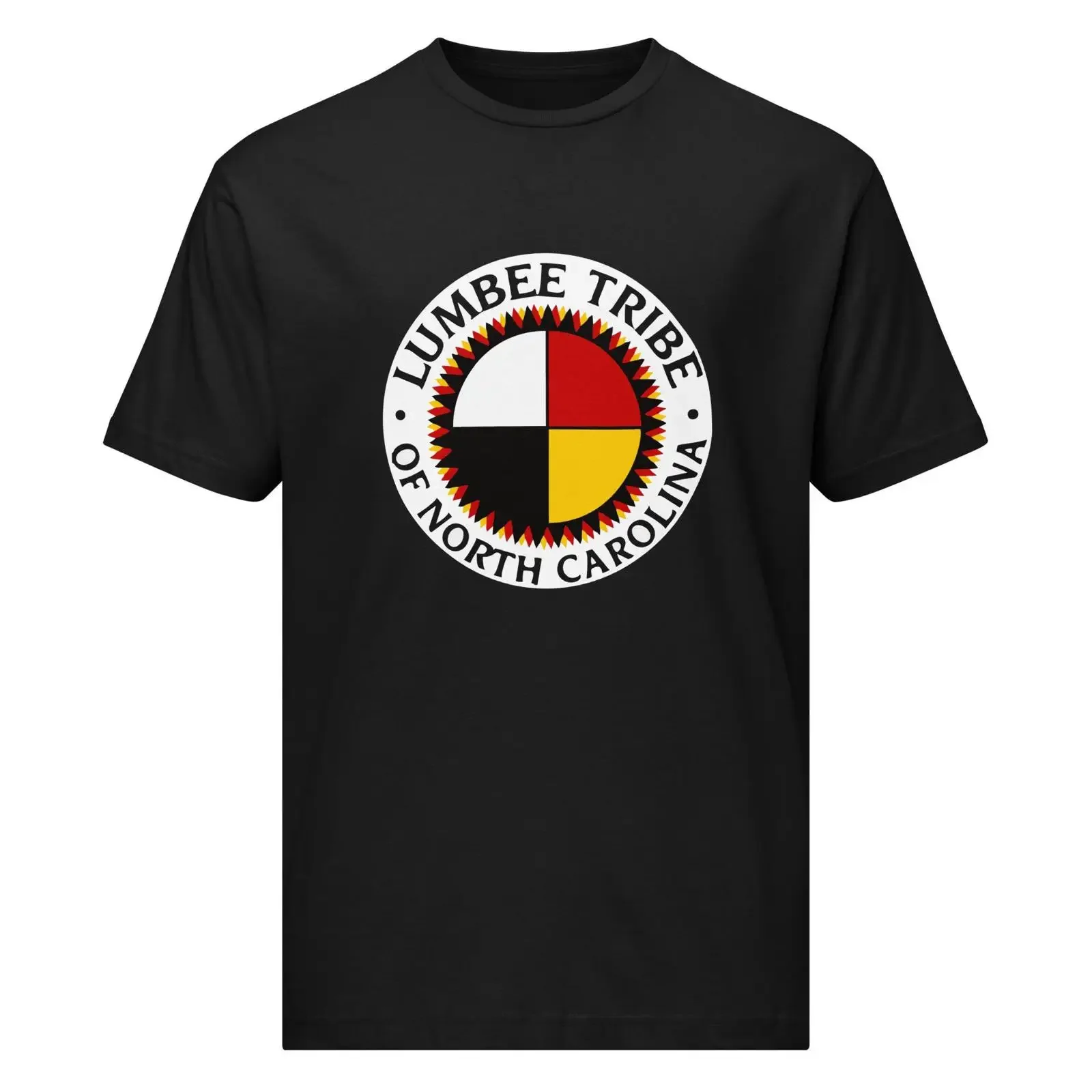 Lumbee Tribe of North Carolina fine jersey tee vintage Washed Versatile Unisex Stretched Comfortable fashion