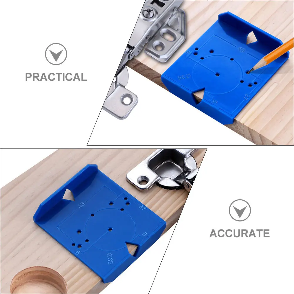 

Concealed Hinge 35Mm 40Mm Drill Positioning Tool For Cabinet Door Hinge Cabinet Hole Drilling Template Installation Woodworking