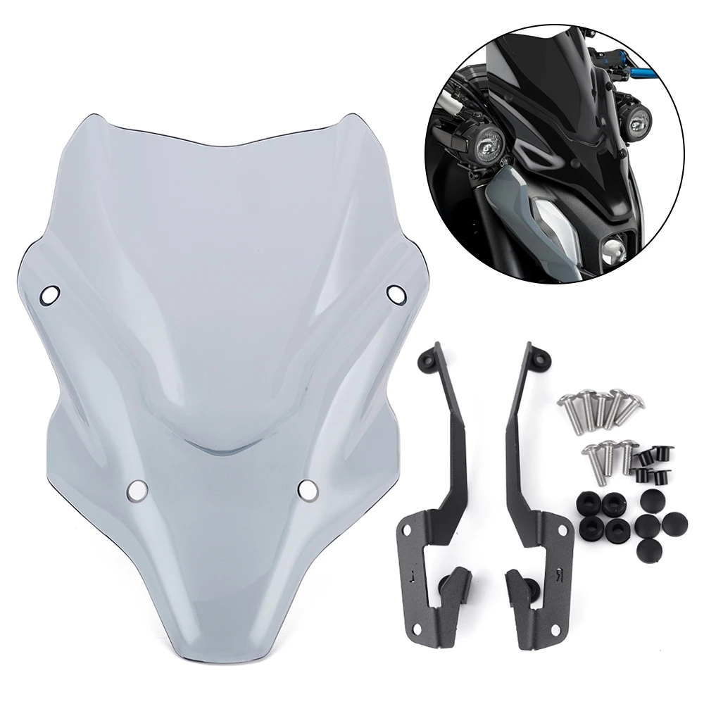 

FZ-07 MT-07 Windscreen Motorcycle Windshield Wind Deflector For Yamaha MT07 FZ07 MT 07 FZ 07 2021 2022 2023 2024