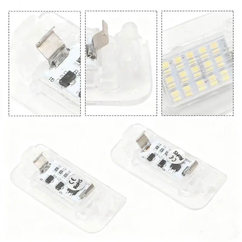 

White LED Number License Plate Light Lamps Led Number Lights For Mercedes Benz B-Class W242 W246 2011 2012 2013-2019