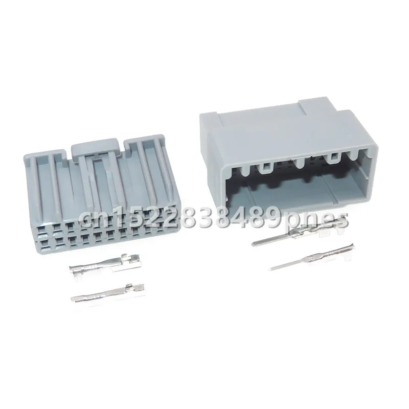 22 Pole 917989-6 Auto Wire Plug With Terminals