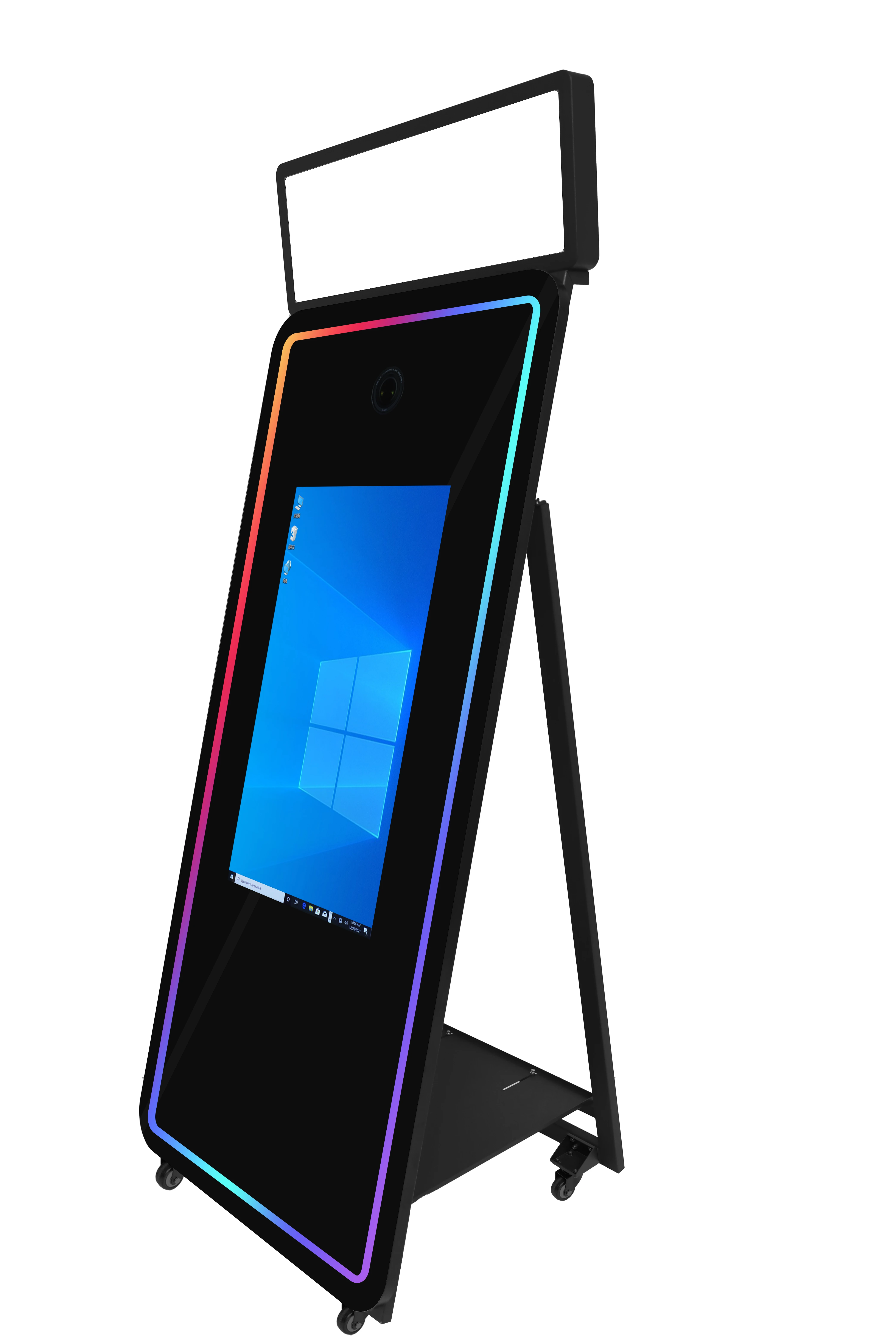70-Inch Magic Interactive Selfie Camera Stand Machine for Parties or Weddings or Events