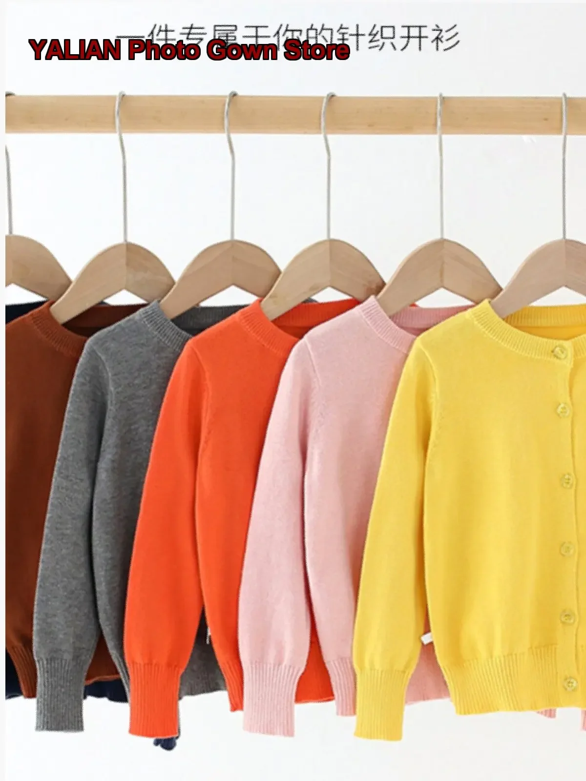 Kids Knit Cardigan Baby Boy Baby Girl Toddler Older Kids Pure Cotton Casual Spring Autumn Coat Girls