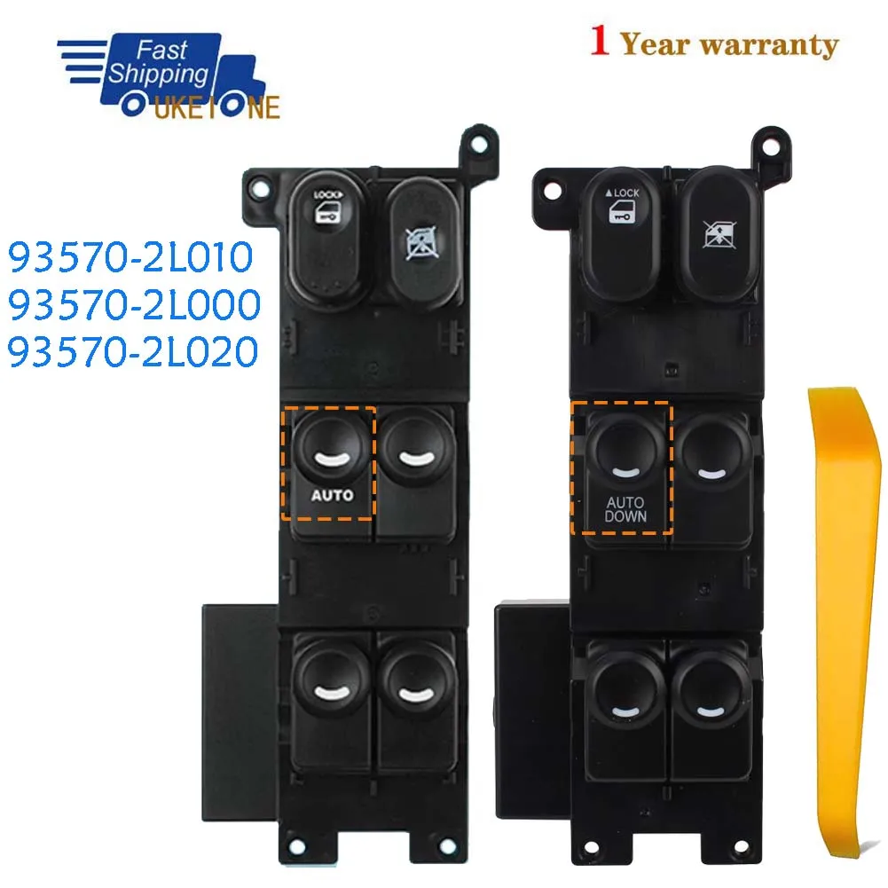 

93570-2L000 93570-2L010 93570-2L020 For Hyundai i30 i30cw 2008-2011 Front Left Master Driver Side Window Door Power Switch Parts