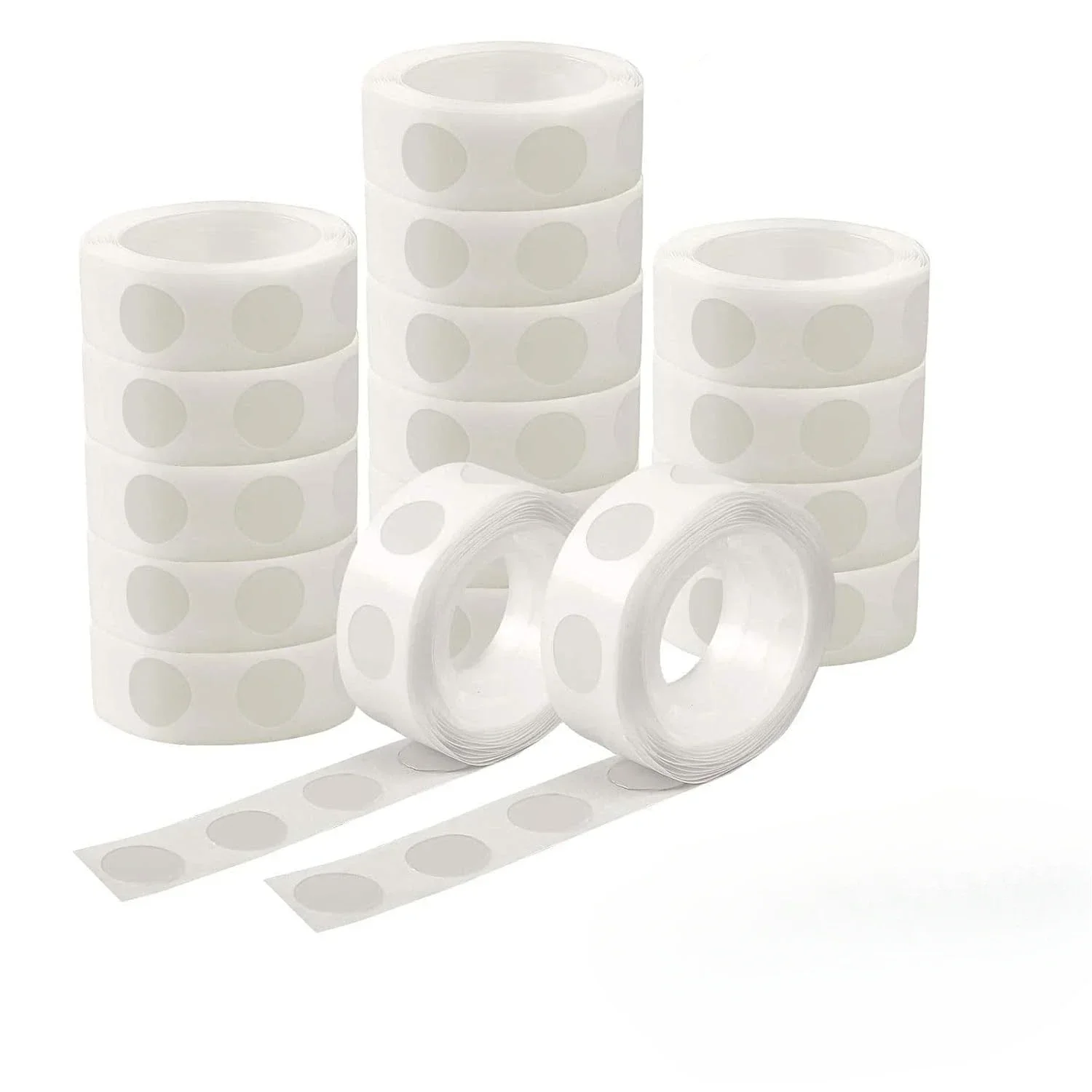 

1500 dots of balloon glue removable dot tape, 15 rolls of double-sided dot stickers for craft wedding decorations