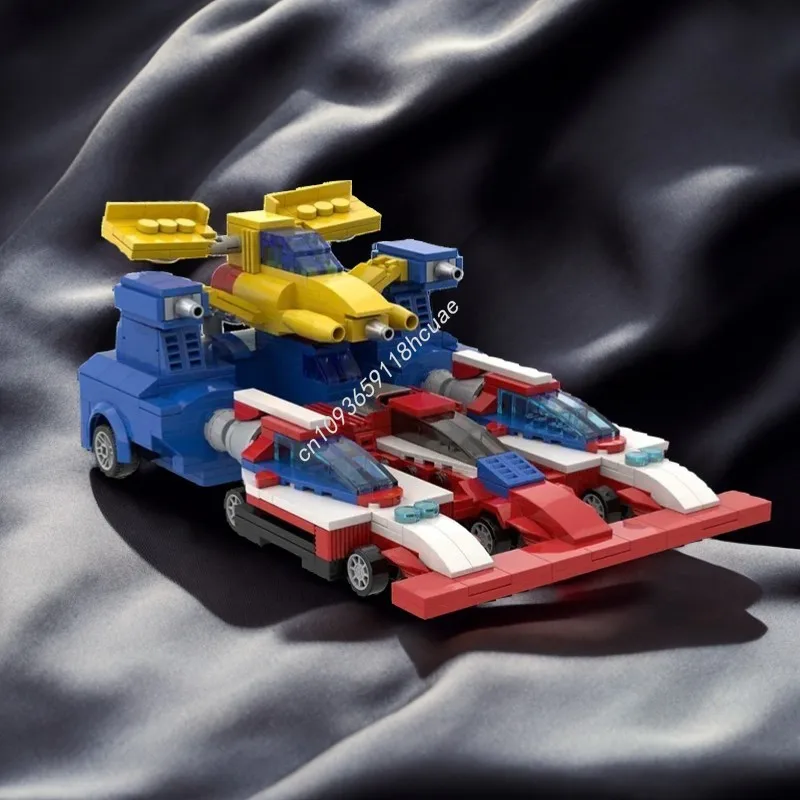 

665 шт., суперкар Gattigers, транспортные средства могут быть комбинированной модели Moc, строительный блок, сделай сам, коллекция, развивающие подарки для детей, игрушки