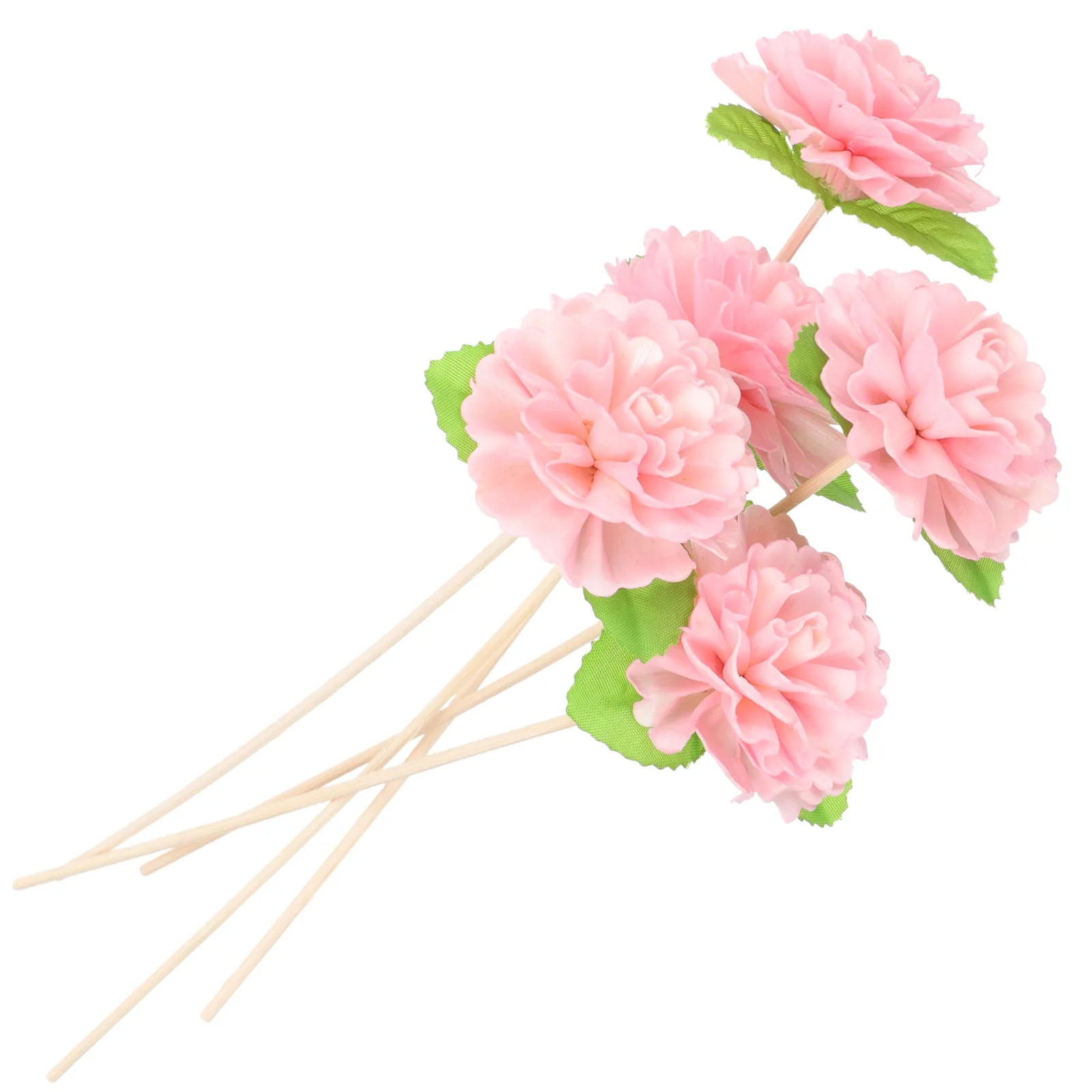 

5 Pcs Aromatherapy Dried Flower Rattan Diffuser Sticks Rose Flowers Fragrance Diffusers