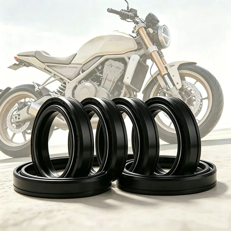 

41x53x8/10.5 Motorcycle Front Fork Oil Seal Dust Seal for Yamaha YZF 750 R YZF750 R-SP UPSIDE DOWN TRX850 TDM850 MT-09 TRACER