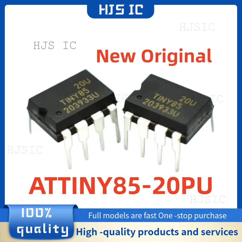 5/10PCS Brand New Original ATTINY85 ATTINY85-20PU ATTINY85 20PU TINY85 DIP-8 Best Quality In Stock