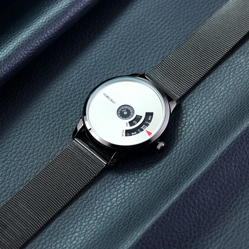 Reloj de personalidad de la Academia de Ciencia y Tecnología negra para hombres, reloj de moda informal, guapo, alta calidad