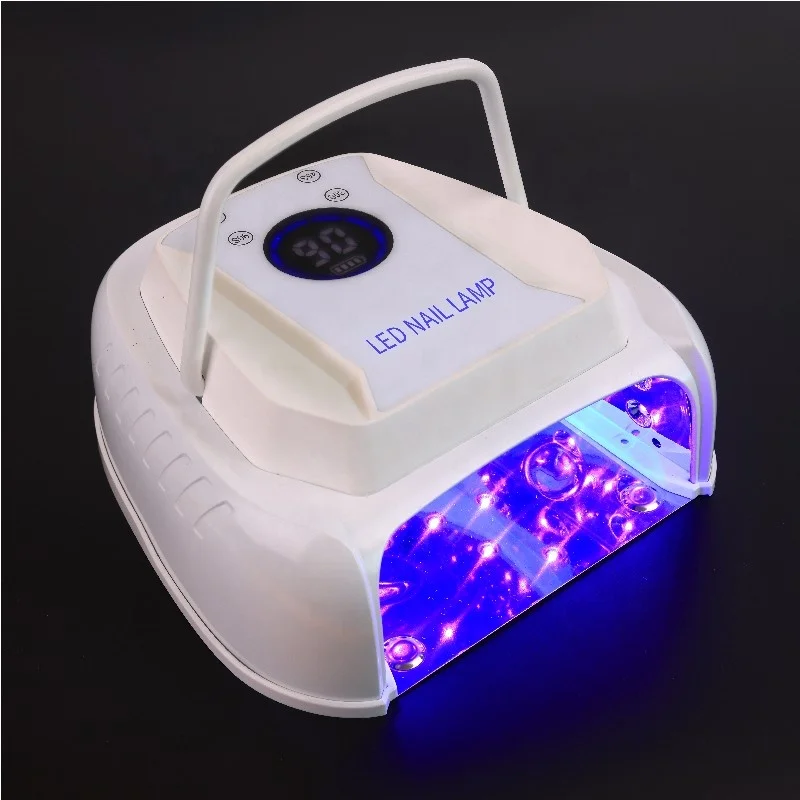 Newest Durable Metal Structure Professional Nail Supplies Salon Rechargeable Cordless Gel Machine Gel Dryer Nail Polish Led Lamp