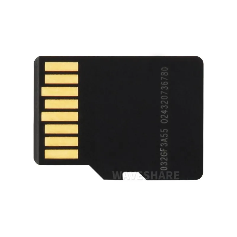 Waveshare Official Raspberry Pi Class A2 SD Card, Compatible With microSDHC-supporting And microSDXC-supporting Host Devices