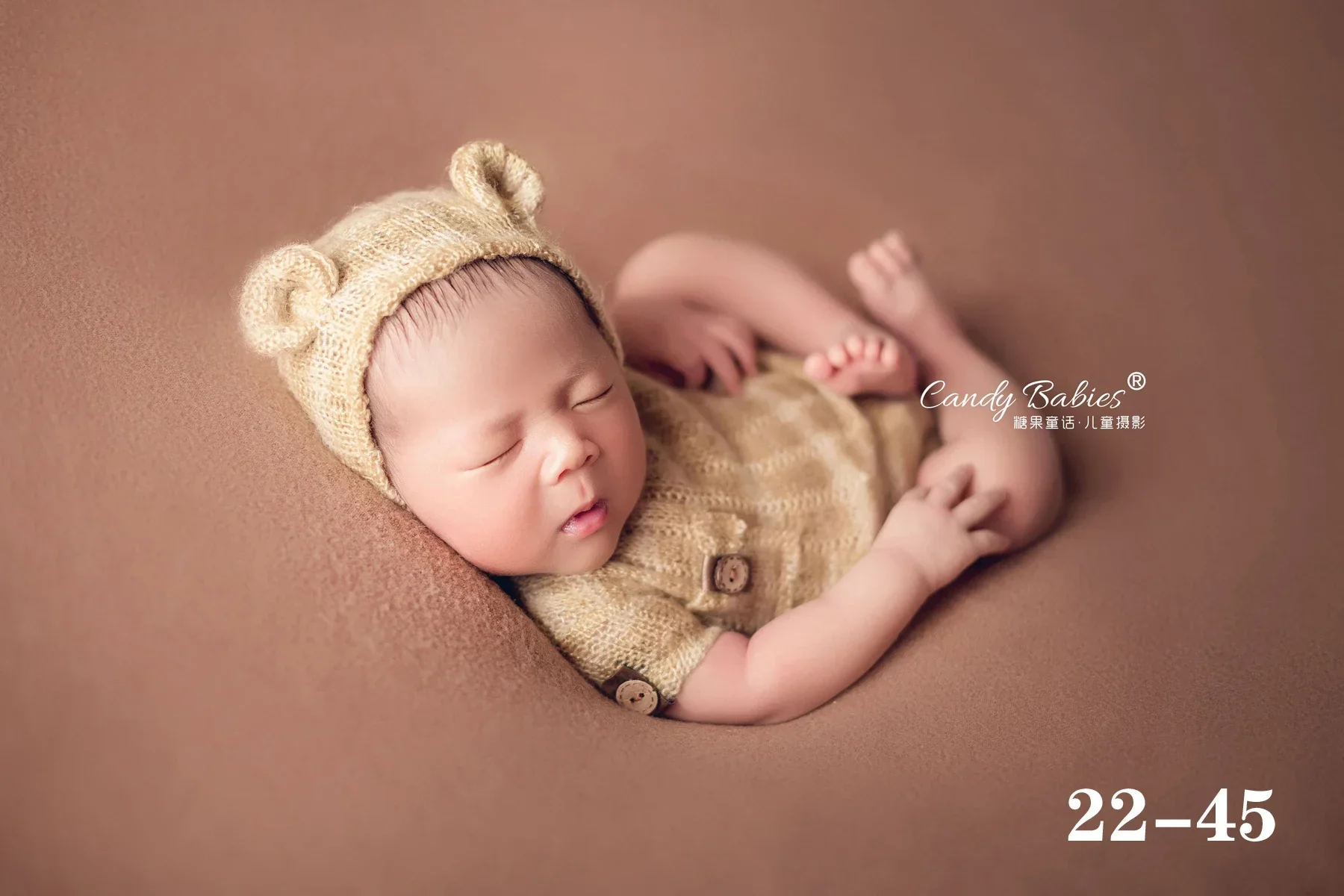 0 to 3 Months Newborn Photography Suit Baby Products Knitted Hat One Piece Dress Rompers Lace Dress Jumpsuit