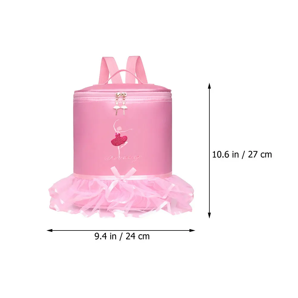 حقيبة ظهر للرقص باليه من النايلون بسعة كبيرة وحزام قابل للتعديل لحقيبة الظهر المدرسية للرقص وحقيبة السفر #6