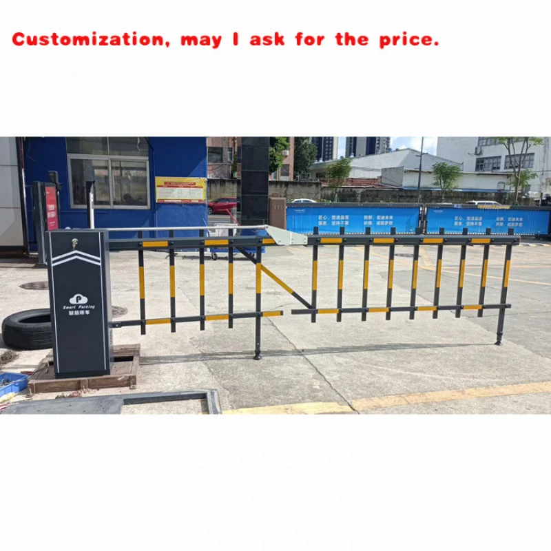 

на заказ.Промышленные автоматические парковочные ворота, ограждение, барьер, дистанционное управление, бесщеточный двигатель, быстрая скорость, металл для общественного использования