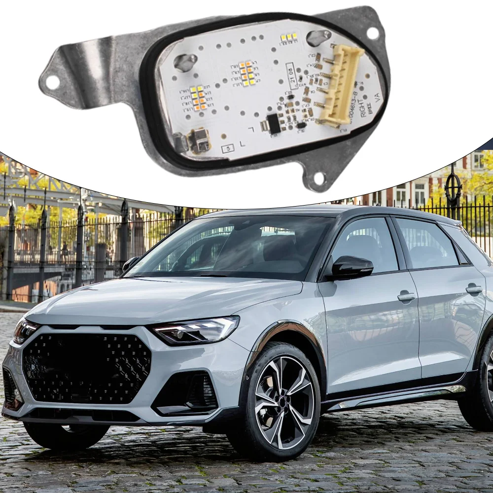 For Audi A1 2018 2019 2020 2021 2022 2023 Front Left Right LED Daytime Running Light DRL Module 82A998474 82A998473 90145442 - view 6